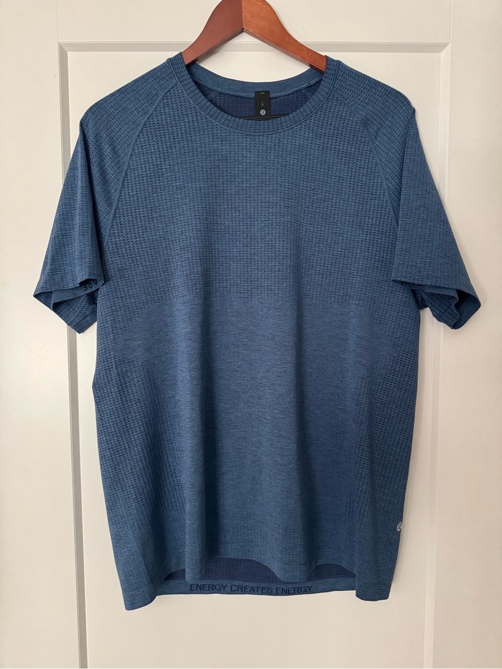 Men's Blue Lululemon Metal Vent Tech Shirt — NWOT